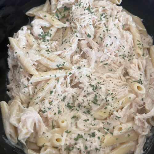 Slow cooker olive garden chicken pasta