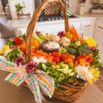 Adorable Veggie basket for spring