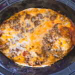 Crockpot Taco Lasagna