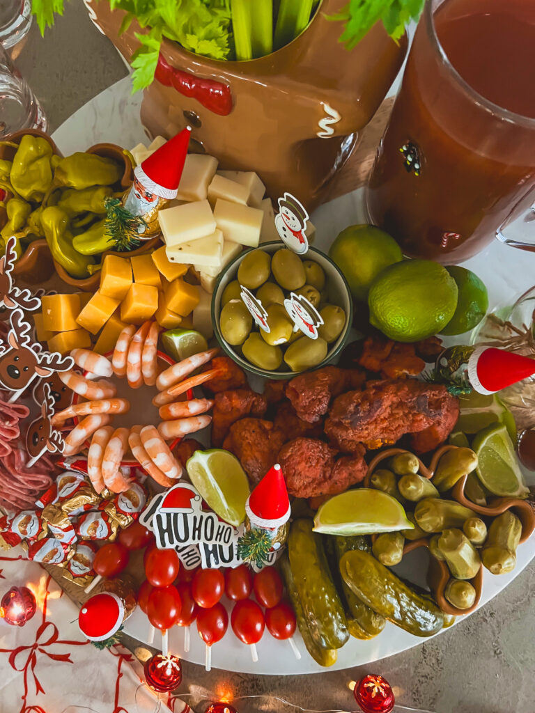 Bloody Mary Bar close-up