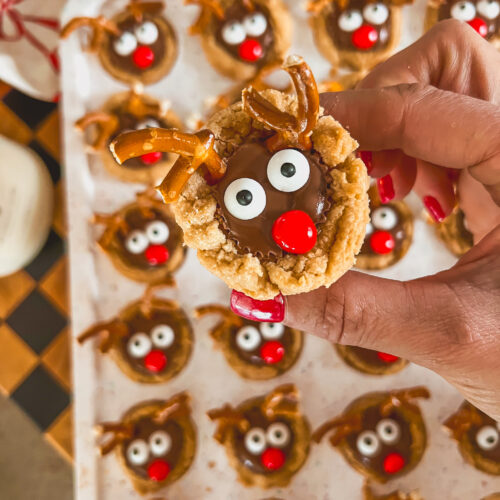 Peanut Butter Reindeer Cups