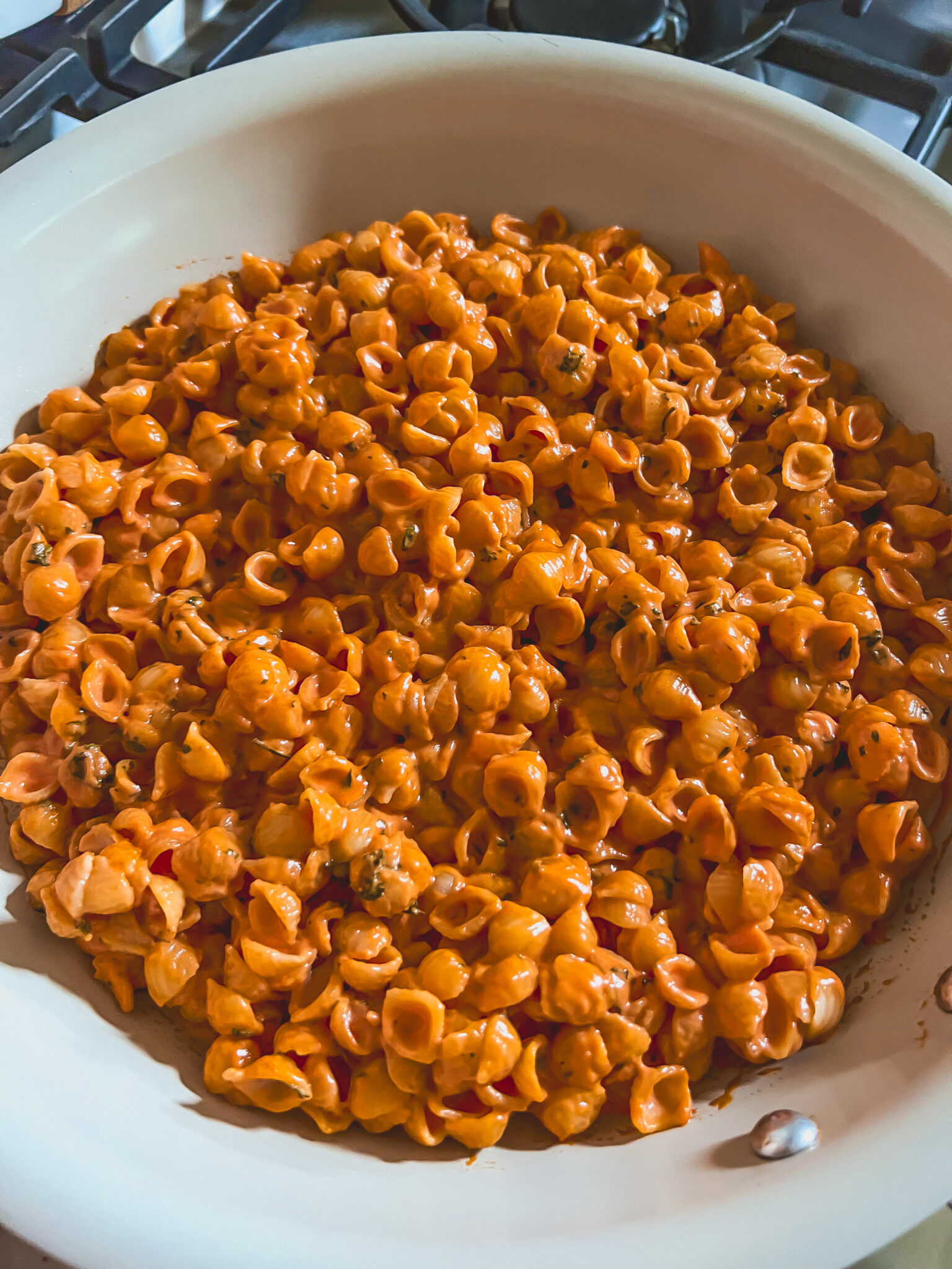 Creamy Shell Pasta Recipe (One-Pan)