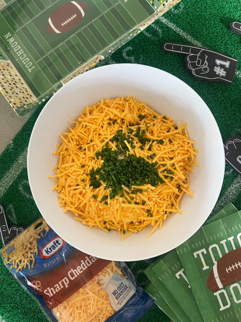 Ingredients for Loaded Baked Potato Dip