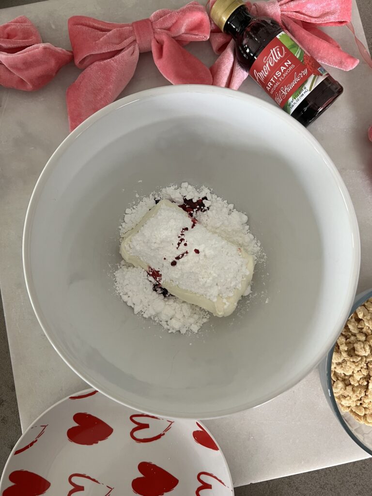 Cream Cheese with Amaretto flavoring