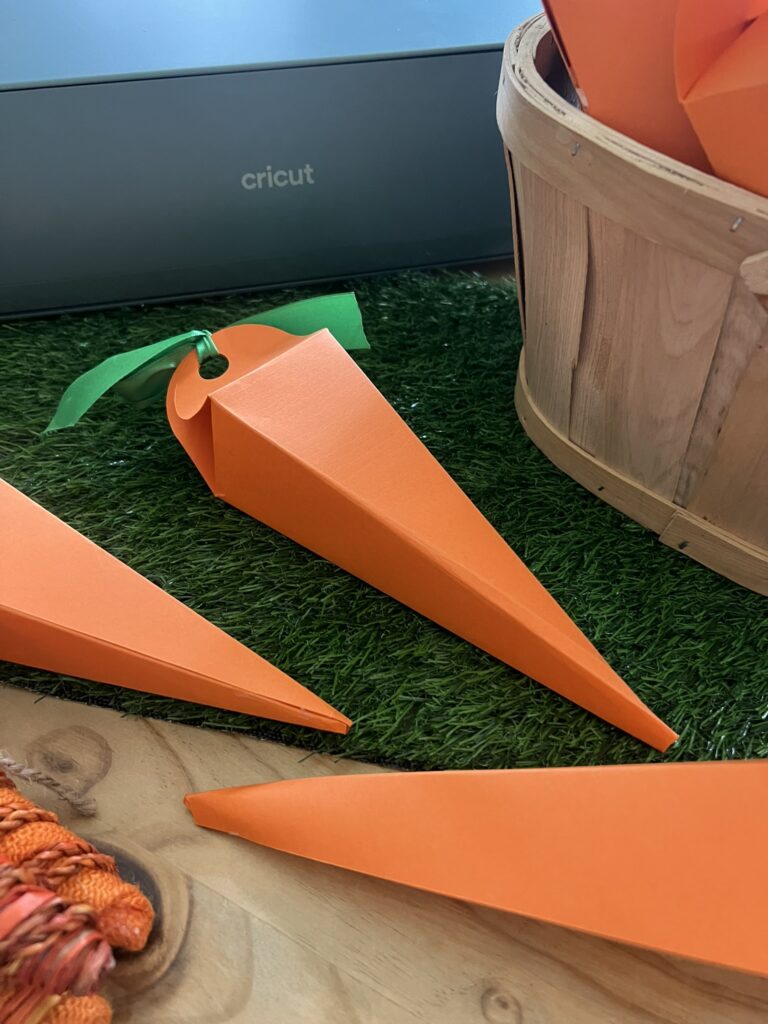 Carrot Gift Boxes for Easter