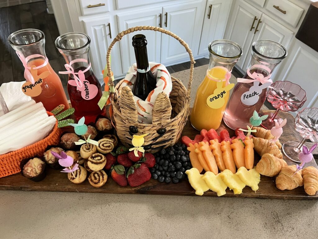 Easter Mimosa Bar