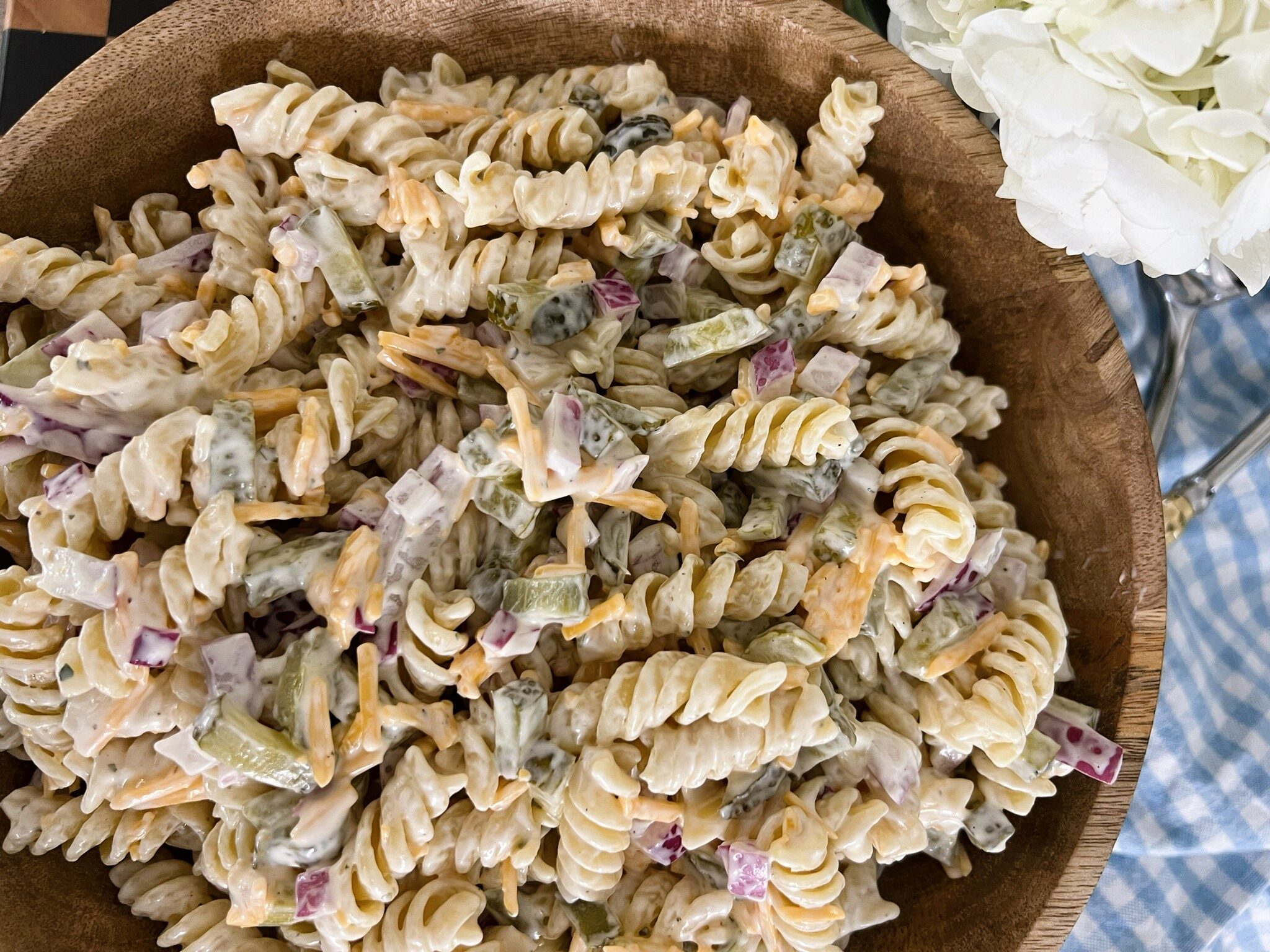 Dill Pickle Ranch Pasta Salad