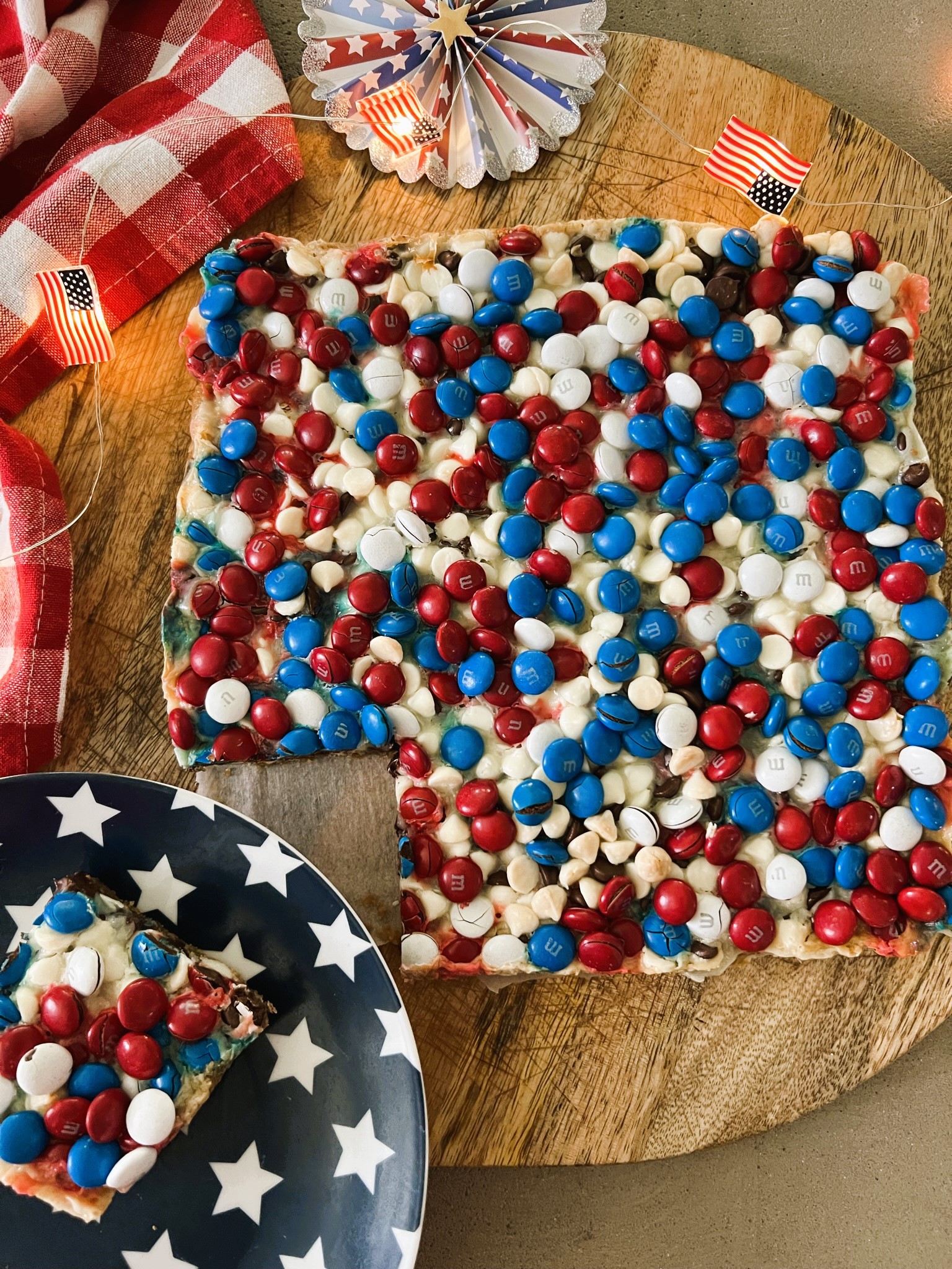 How to Make These Patriotic Magic Cookie Bars!