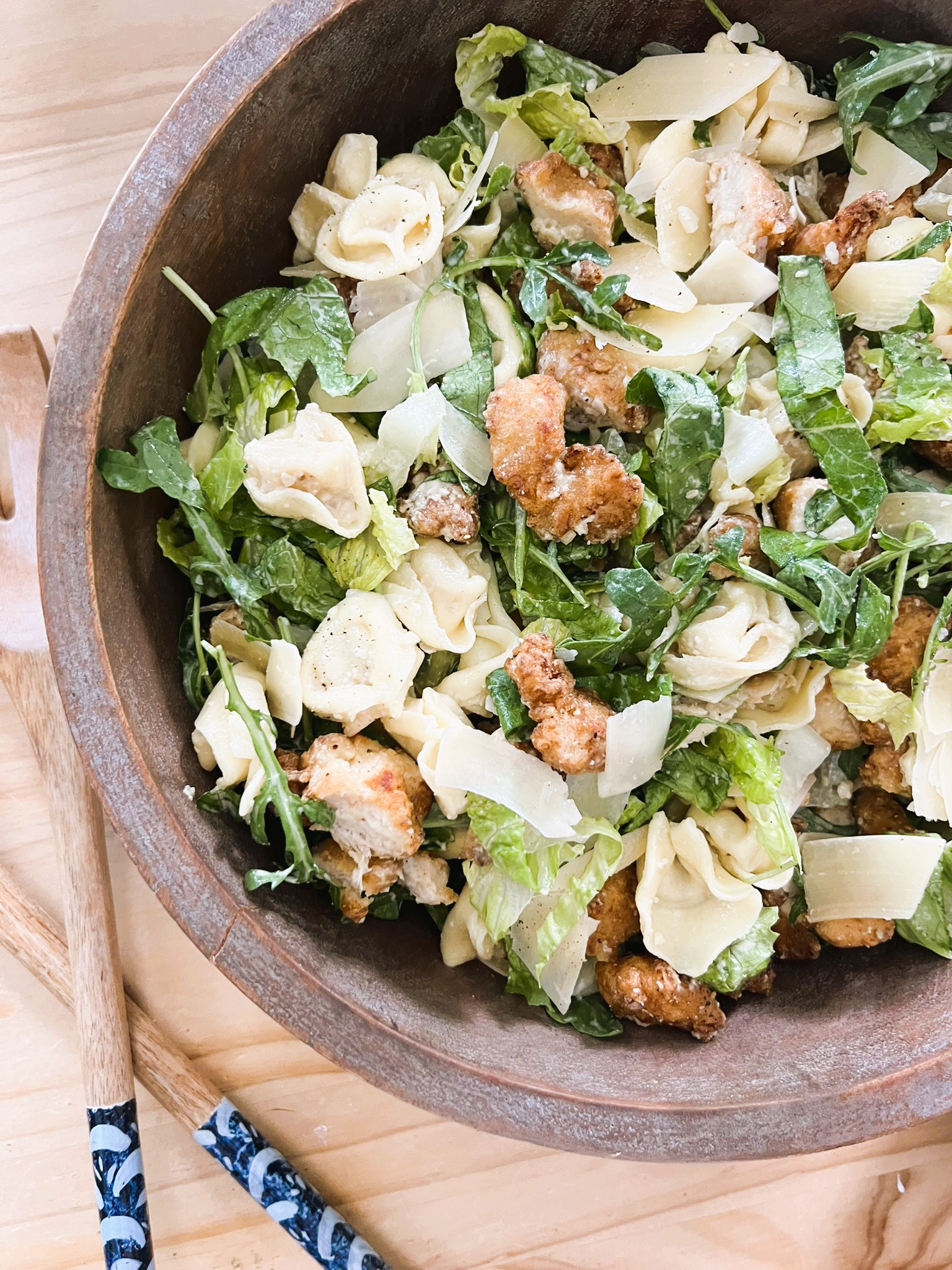 How to Make a Refreshing Caesar Tortellini Salad