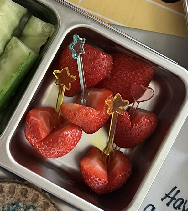 Mini Forks as an example of handy lunch box finds for back-to-school