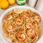 One-Pan Lemon Pasta with shrimp