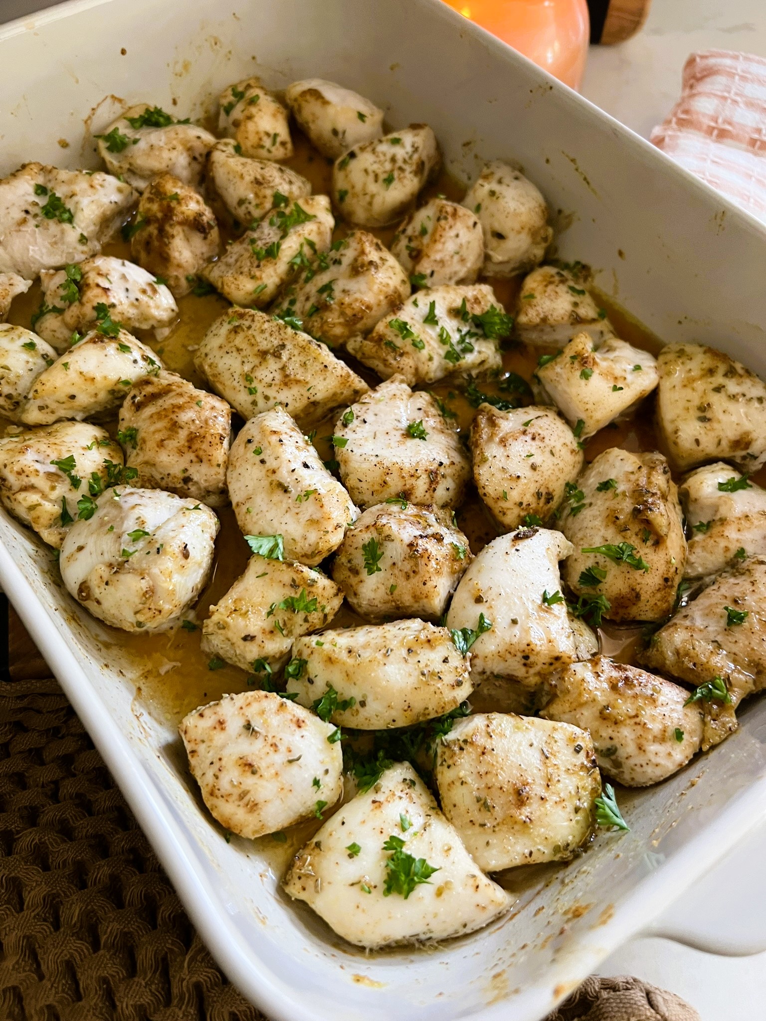 These Easy Baked Chicken Bites Are the Best