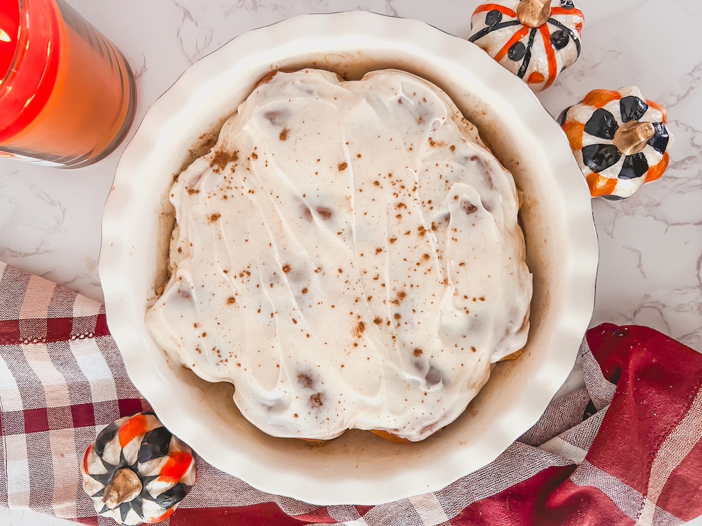 The Best Warm & Gooey Pumpkin Spice Cinnamon Rolls