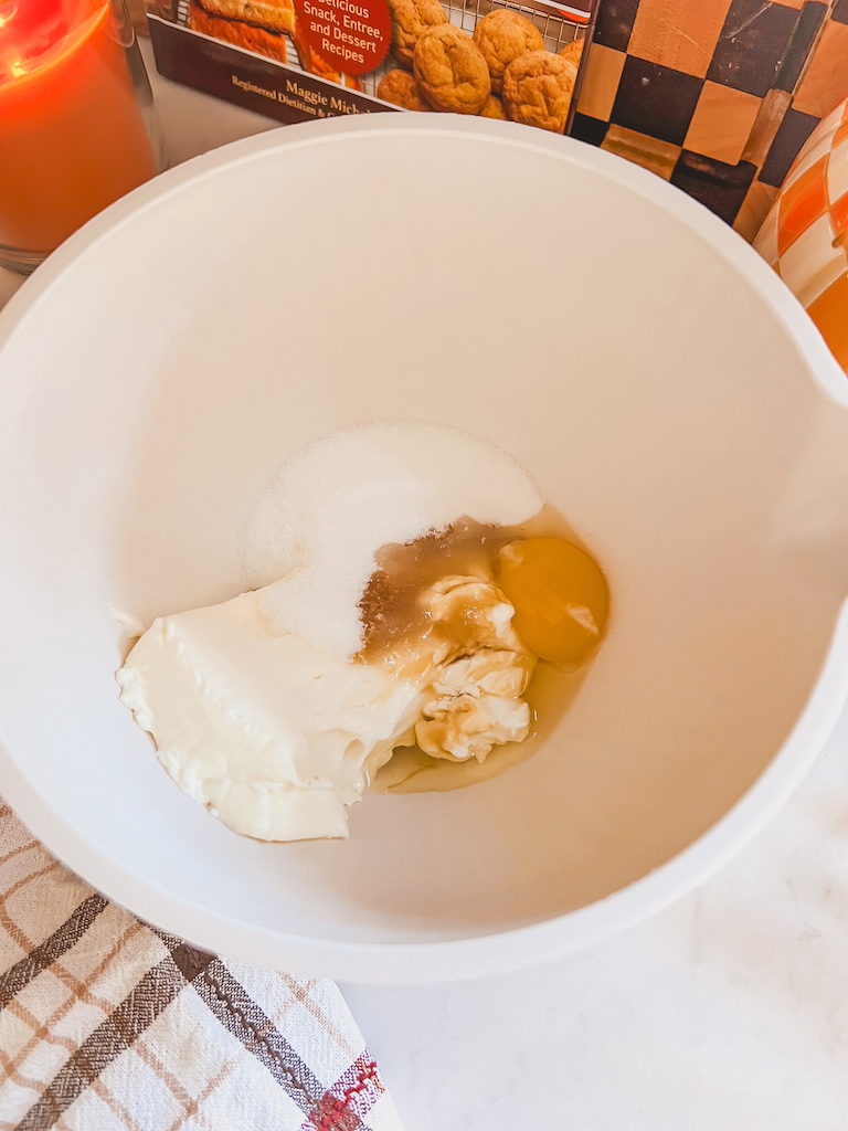 mix cheesecake filling ingredients