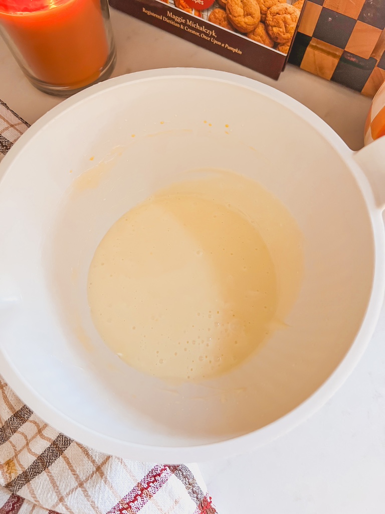 finished cheescake batter