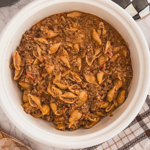 one pan pasta meal