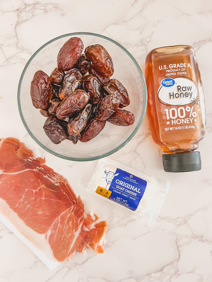 prosciutto wrapped dates ingredients
