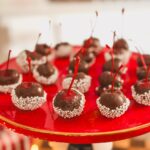 chocolate dipped boozy cherry
