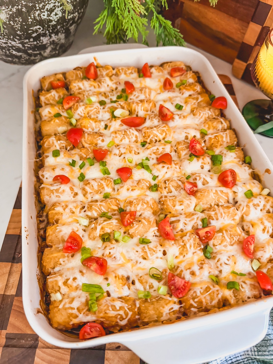 Mexican Tater Tot Casserole