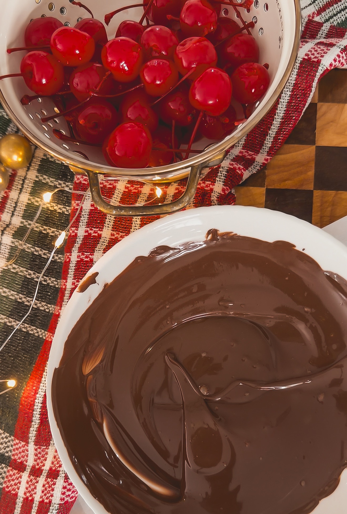 chocolate and cherries 