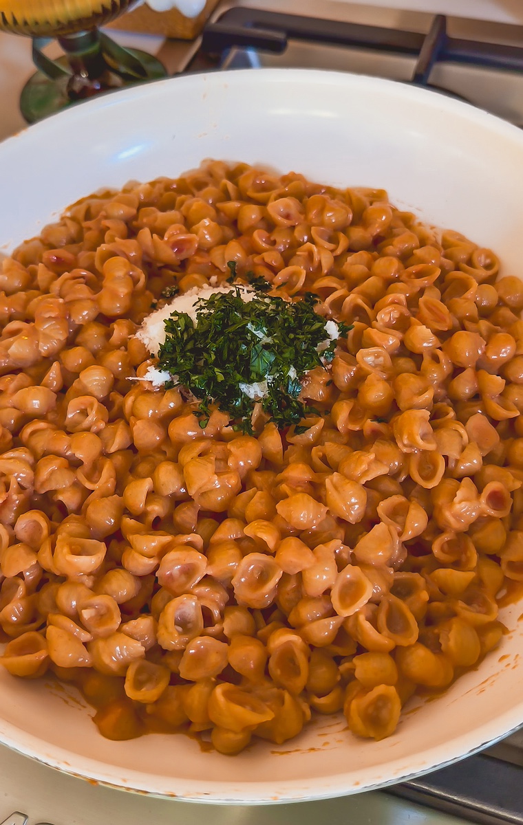 Creamy Shell Pasta Recipe (One-Pan)