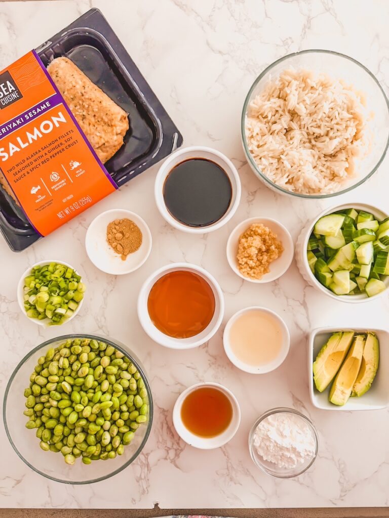 salmon bow ingredients
