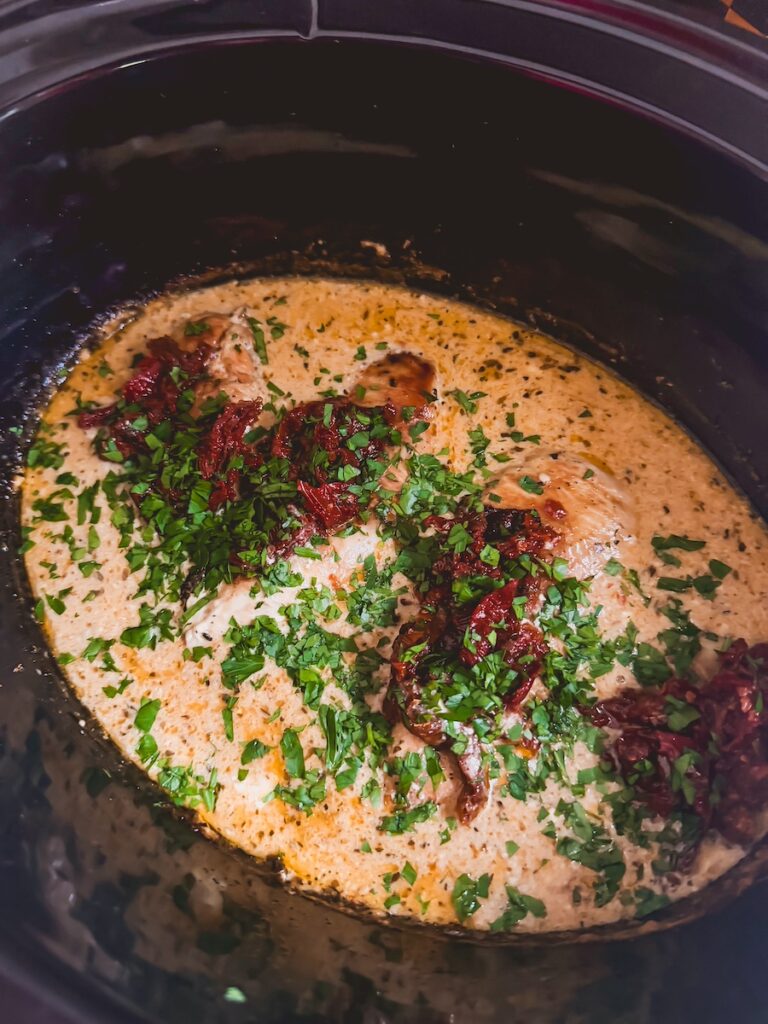 slow cooker marry me chicken 