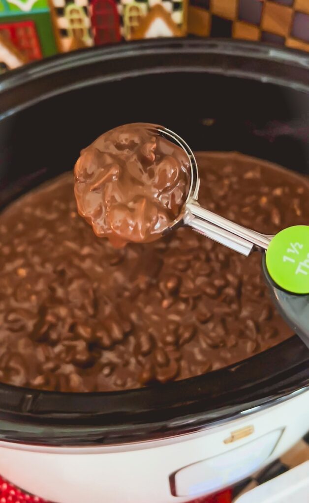 everything melted in the crockpot after cooking