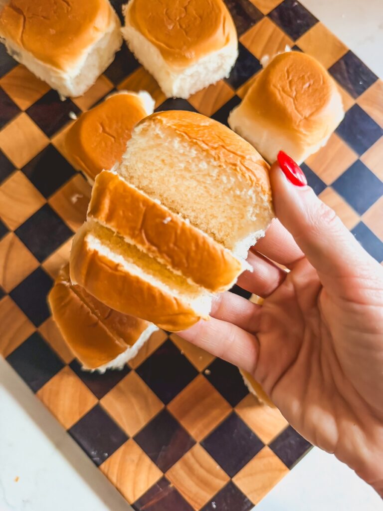 slits in kings hawaiian rolls