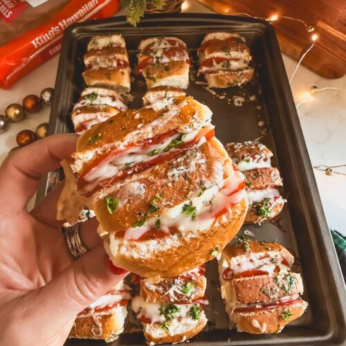 pull apart pepperoni pizza rolls with kings hawiaan bread
