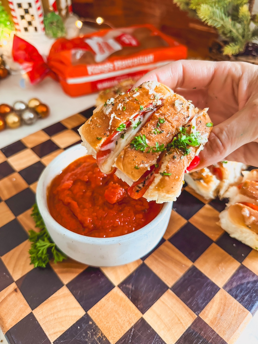 Pull-Apart Pepperoni Pizza Rolls