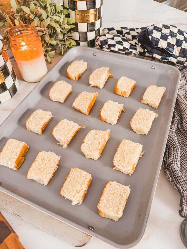 rolls on baking sheet