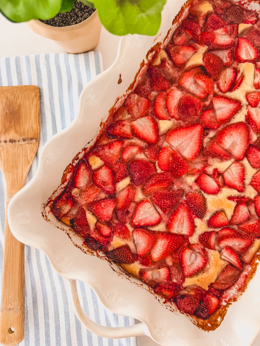 Strawberry Cobbler