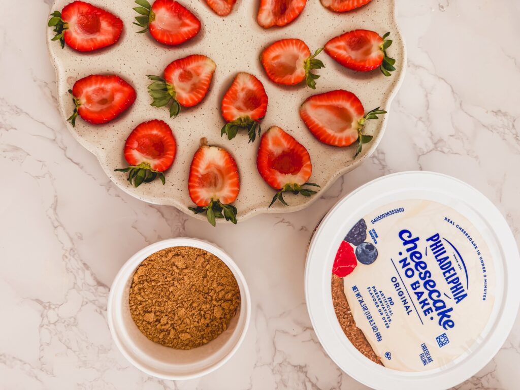 flatlay of ingredients
