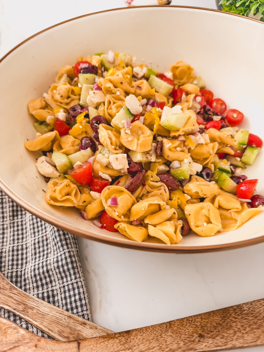 Greek Tortellini Salad