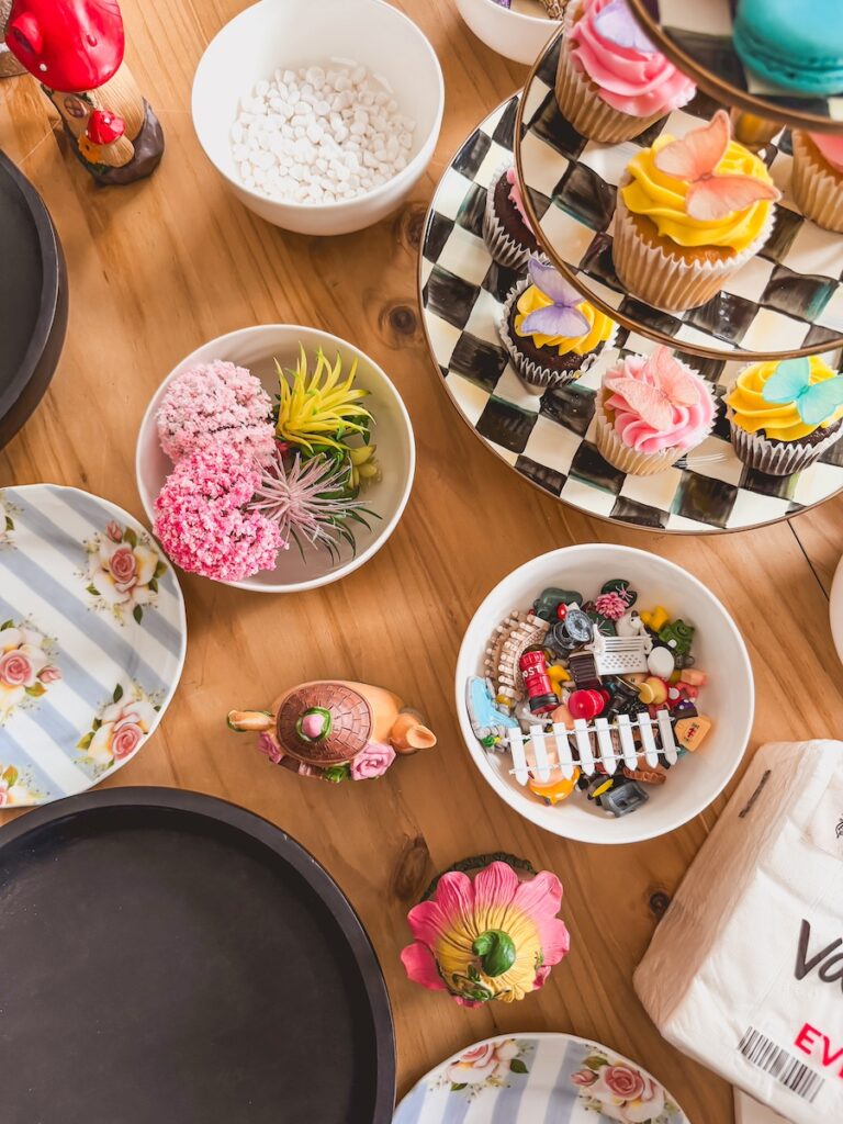 fairy garden party table idea