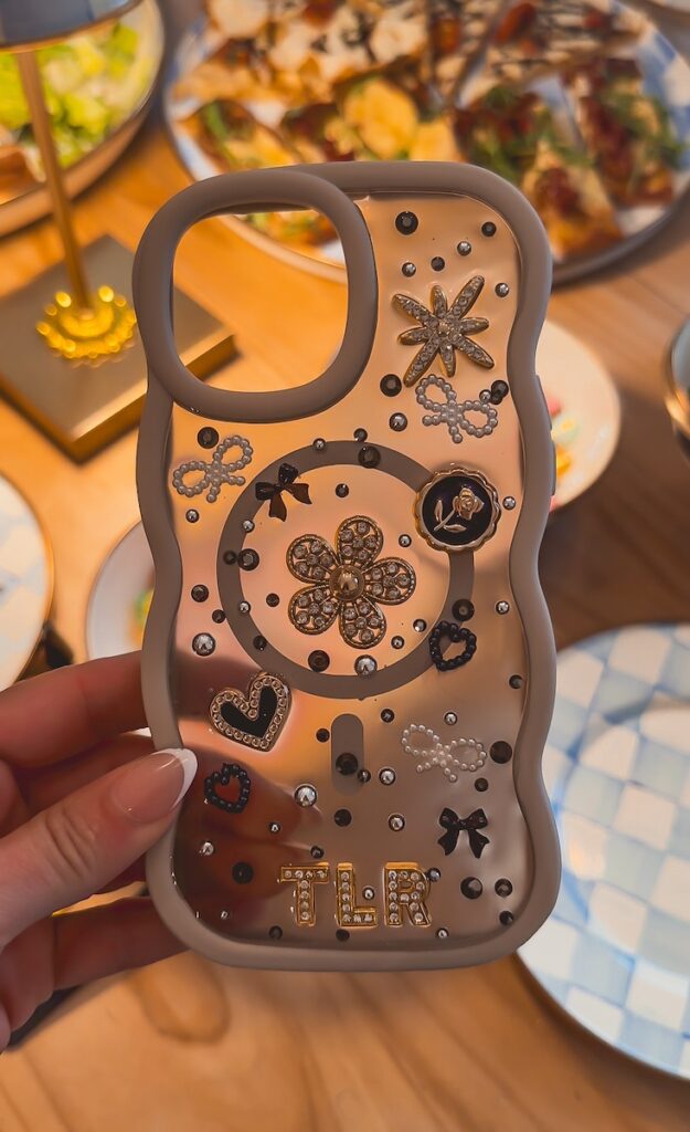 finished resin phone case