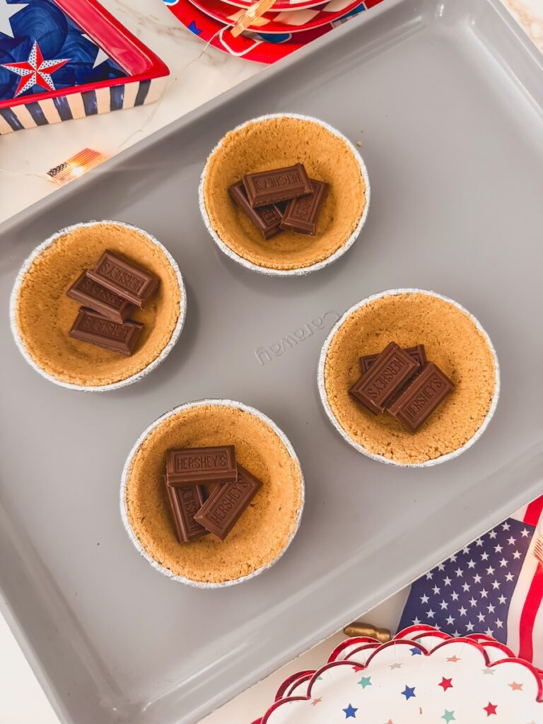 hersheys chocolate in graham crust