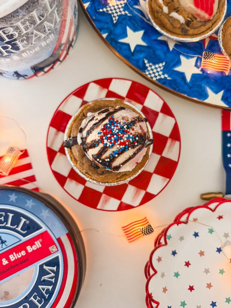 patriotic easy summer dessert for 4th of july party