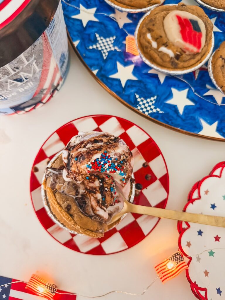 spoon full of skillet smore cookie