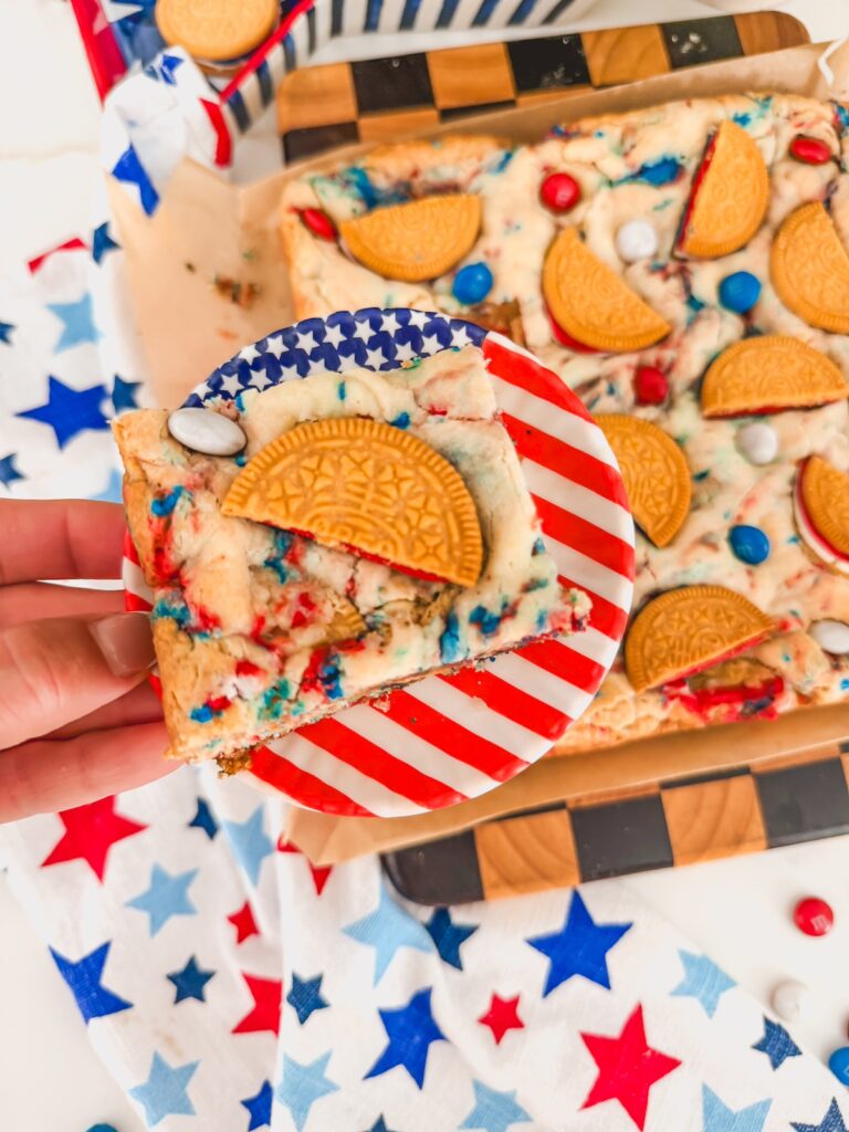 Funfetti Cookie Bars