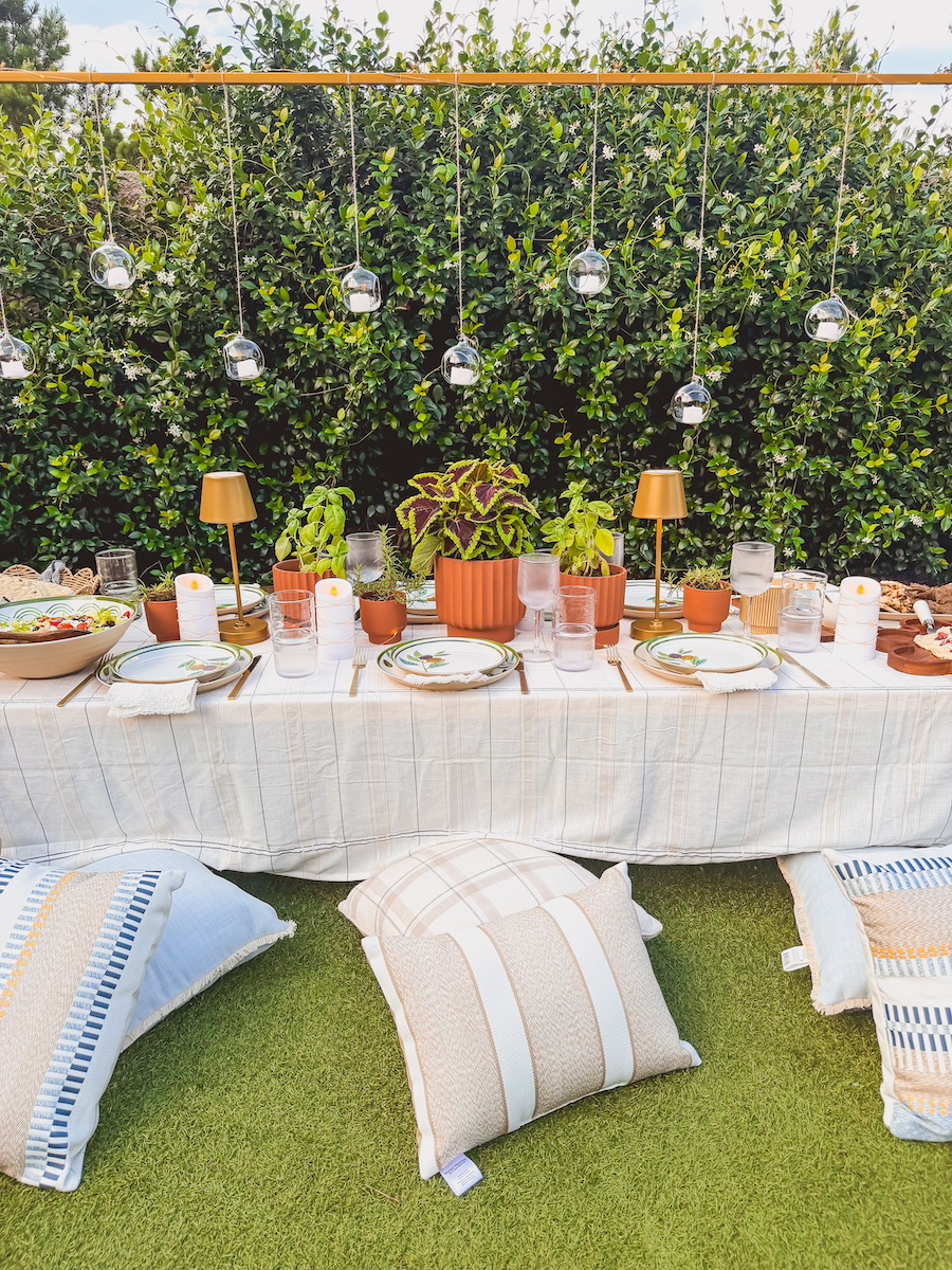 Backyard Picnic Ideas: How I Created a Beautiful Garden-Inspired Girls’ Night at Home