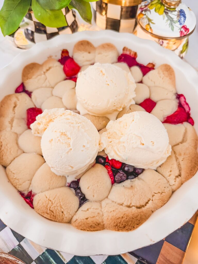 2 ingredient viral berry pie hack
