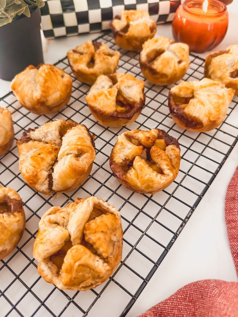 copycat starbucks apple croissants on cooling rack