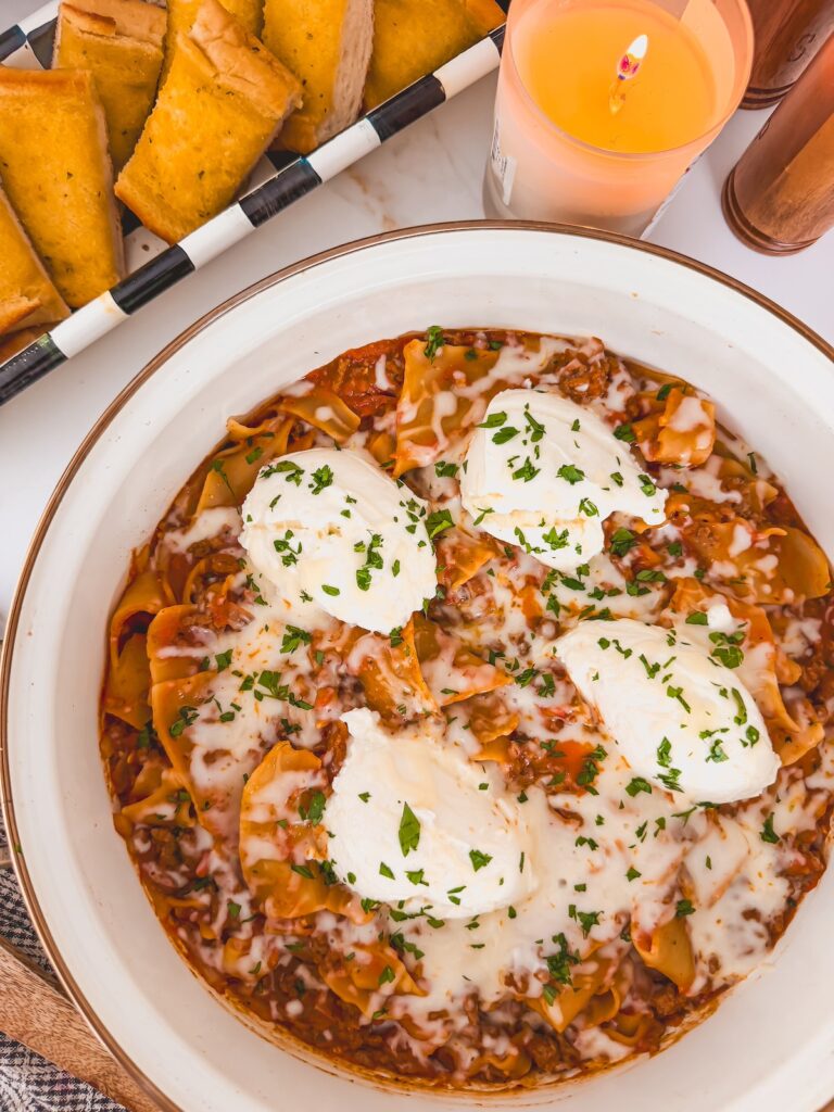 one pan lazy lasagna skillet easy weeknight family meal