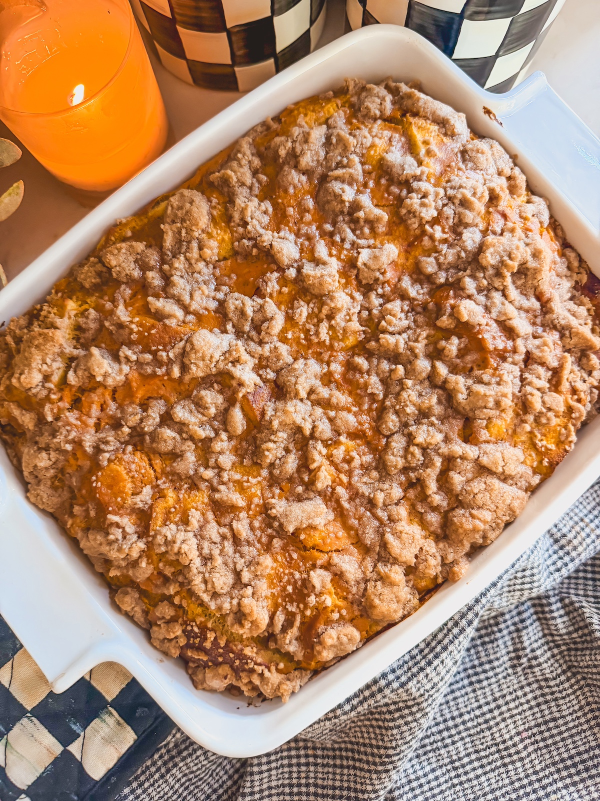 Pumpkin French Toast Casserole
