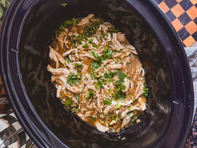 Slow Cooker Salsa Verde Chicken