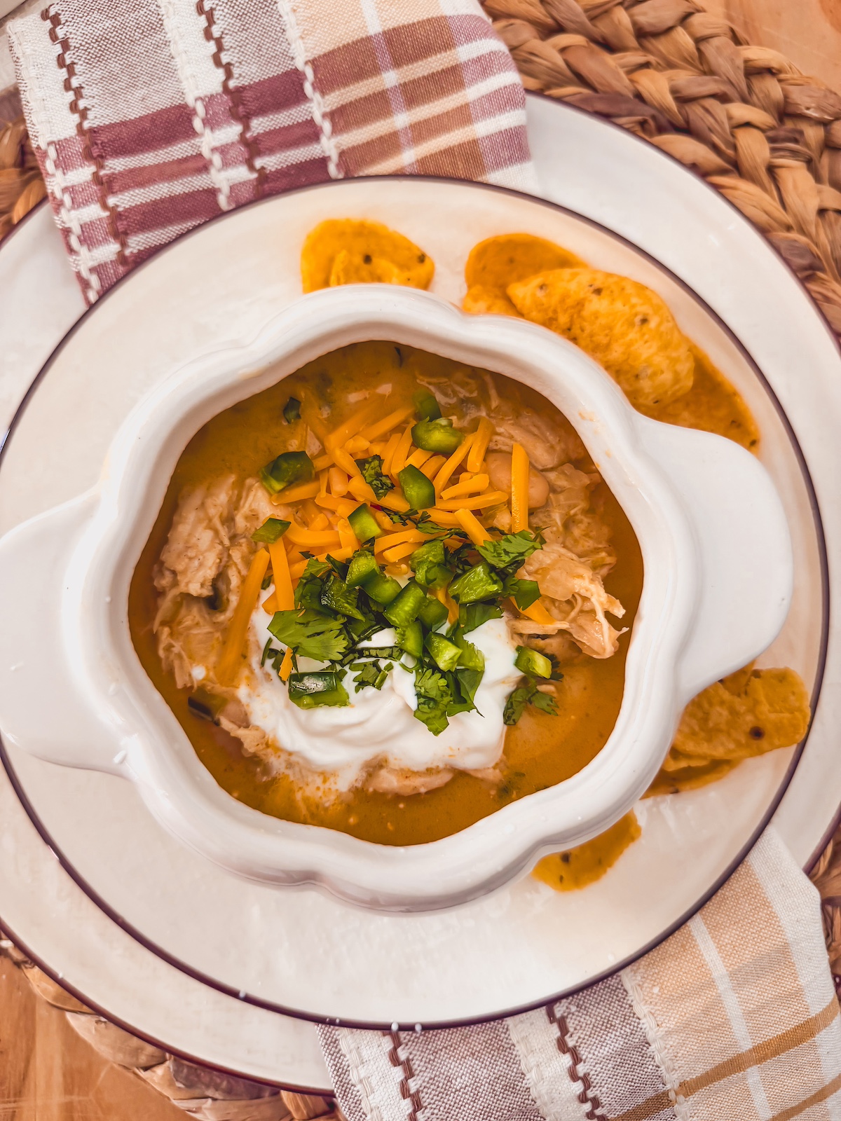 Creamy White Chicken Chili