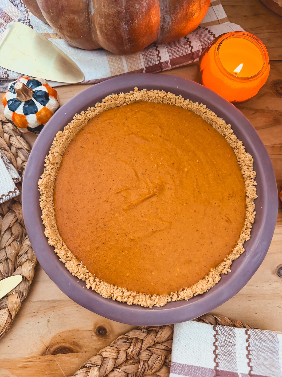No Bake Pumpkin Pie