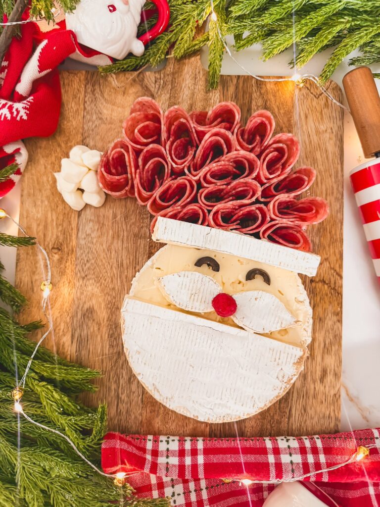 Santa Brie Cheese Appetizer